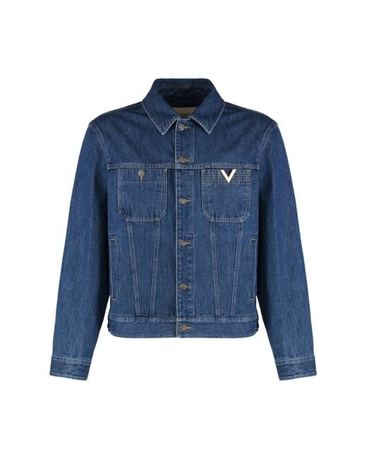 Valentino Garavani Blue Jacket for men