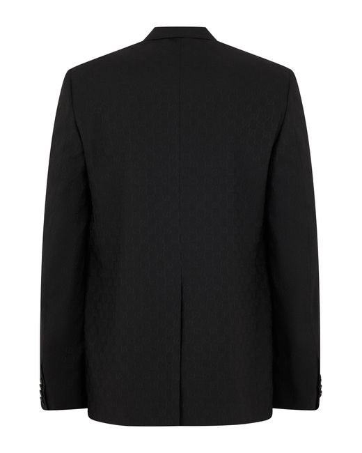 Gucci Black Single-Breasted Jacket for men