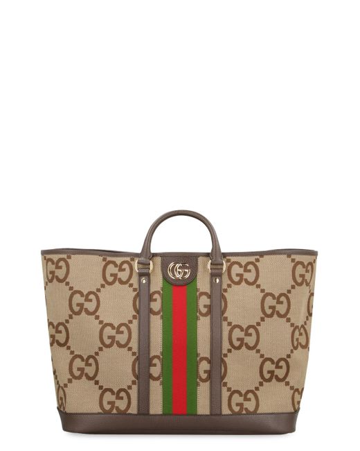Gucci Brown Jumbo GG Medium Tote Bag for men