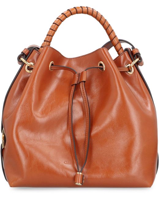 Chloé Brown Bucket Bag Marcie