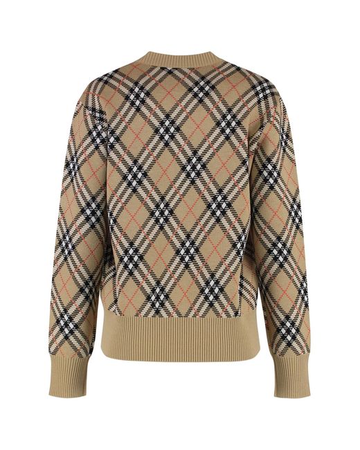 Burberry Natural Wool Blend Pullover