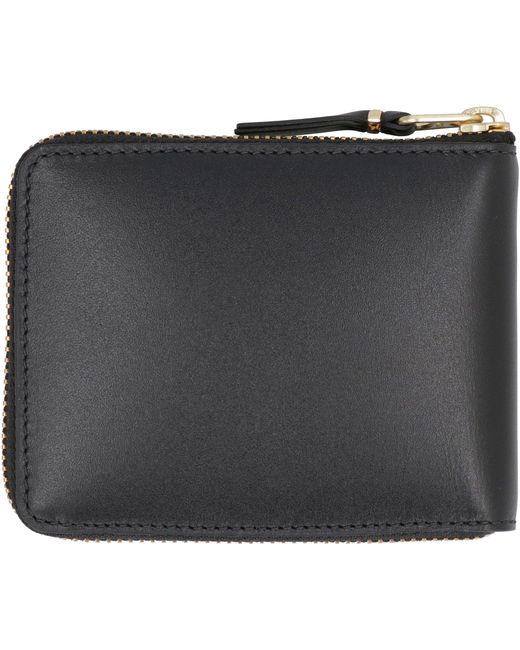 Comme des Garçons Black Leather Wallet