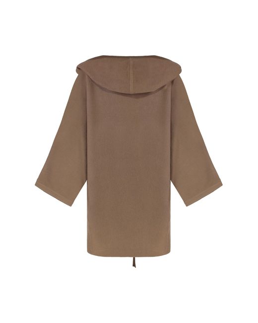 Max Mara Brown Aster Virgin Wool Cardigan