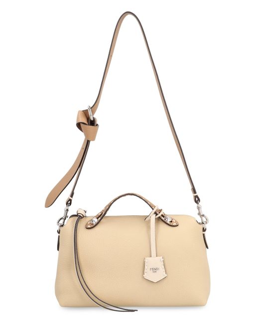 Fendi Natural By The Way Selleria Leather Bag