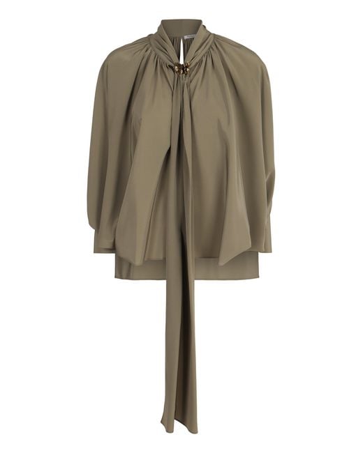 Max Mara Natural Leonida Silk Blouse