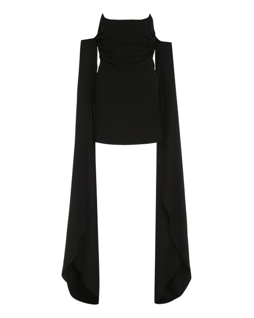 GIUSEPPE DI MORABITO Black Jersey Mini Dress