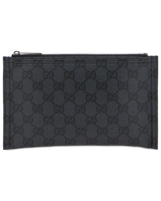 Gucci Gray Pouch With Monogram for men