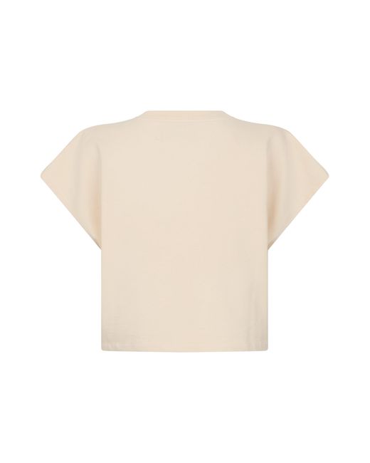 Kristina Ti Natural Shirt With Jewelry Embroidery