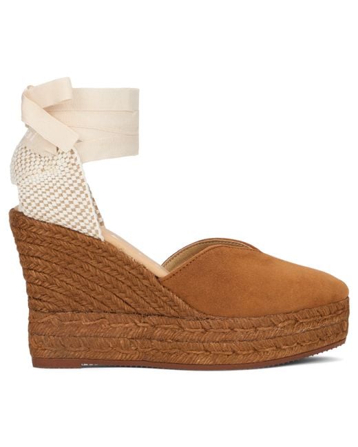 Manebí Brown Wedge Espadrilles