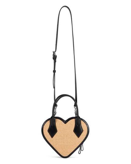 Vivienne Westwood Black Heart Handbag