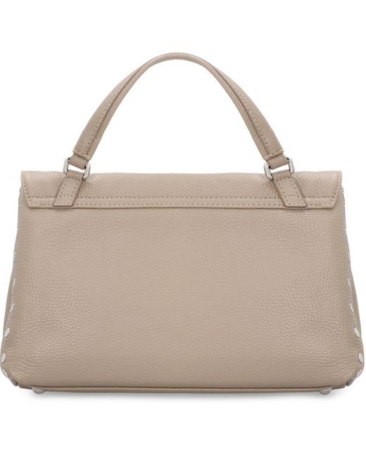 Zanellato Brown Postina S Leather Handbag