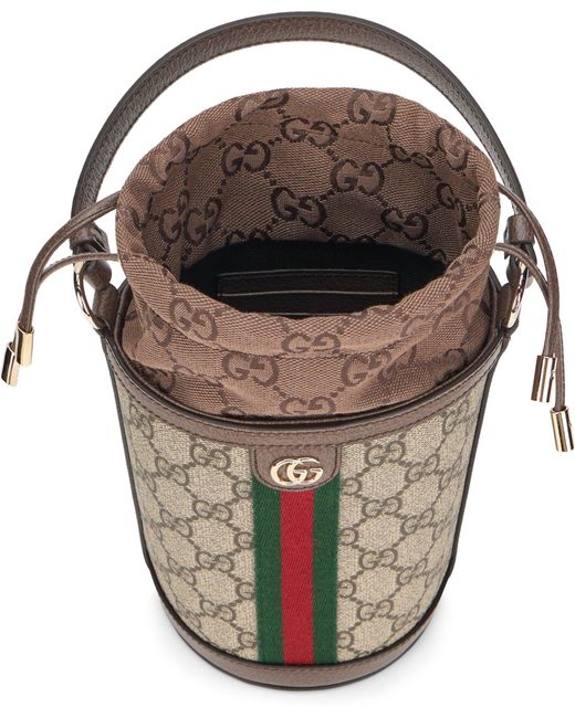 Gucci Black Mini Bucket Bag Ophidia