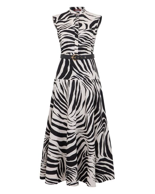Max Mara White Midi Dress