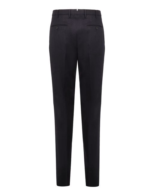 Slowear Blue Cotton Trousers for men