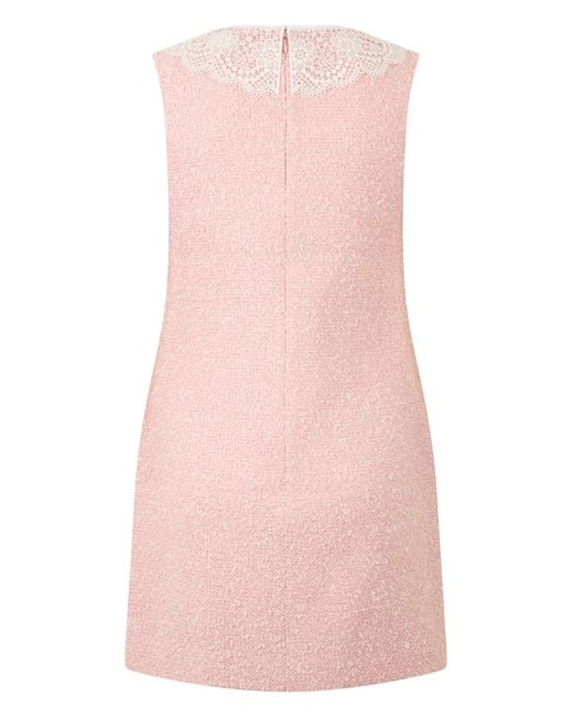 Self-Portrait Pink Short Dress