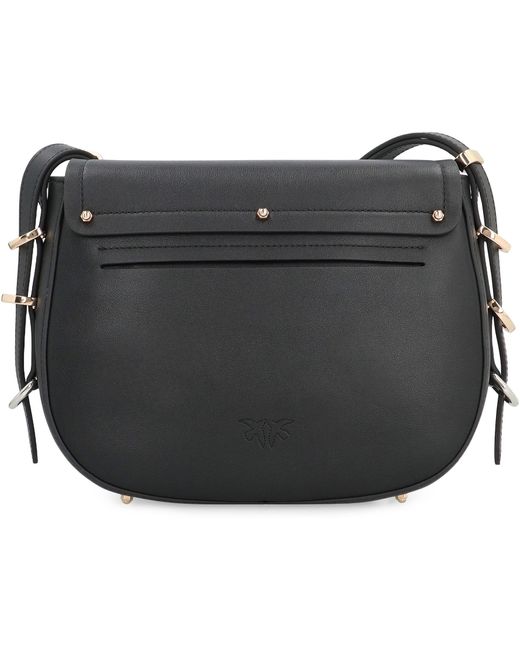 Borsa a tracolla in pelle di Pinko in Black