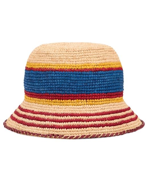 Rabanne Blue Bucket Hat Model