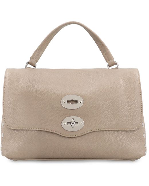 Zanellato Brown Postina S Leather Handbag