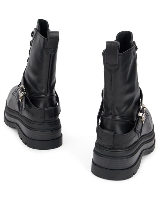 Pinko Black Frogs With High Sole