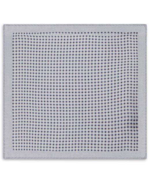 Boss Gray Pocket Handkerchief for men