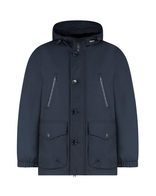 Woolrich Blue Light Ramar Hooded Parka for men