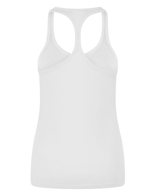 Tom Ford White Ribbed Tank Top