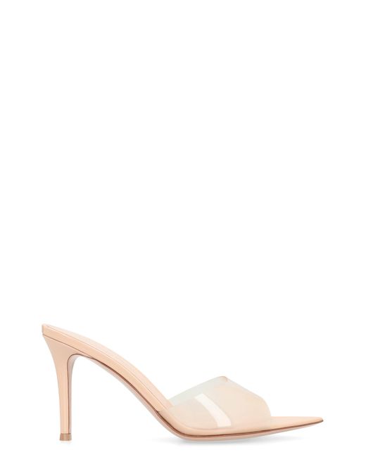 Gianvito Rossi Pink Pointe Mule Elle
