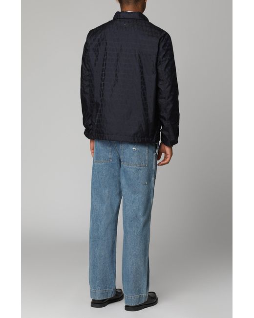 Valentino Garavani Blue Nylon Jacket for men