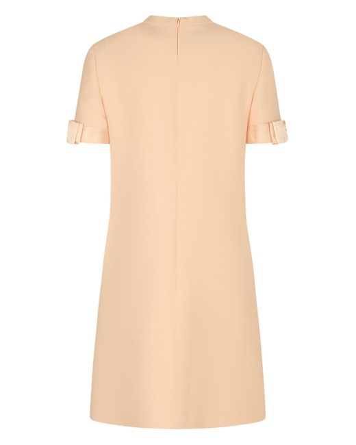 Abito in Crêpe Couture di Valentino Garavani in Natural