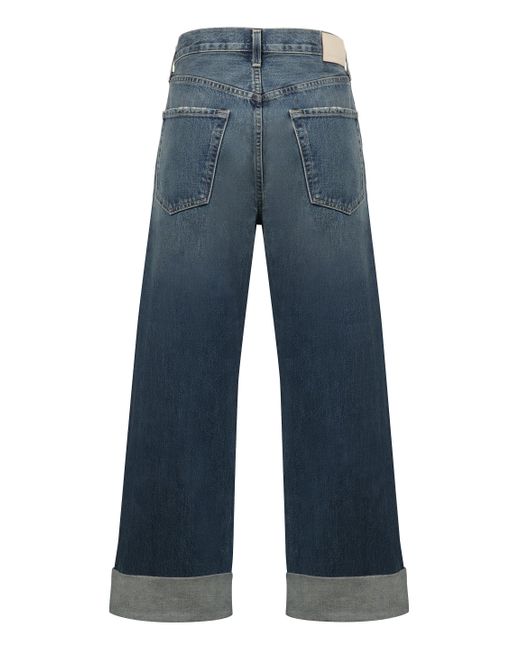 Jeans Ayla wide-leg di Citizens of Humanity in Blue