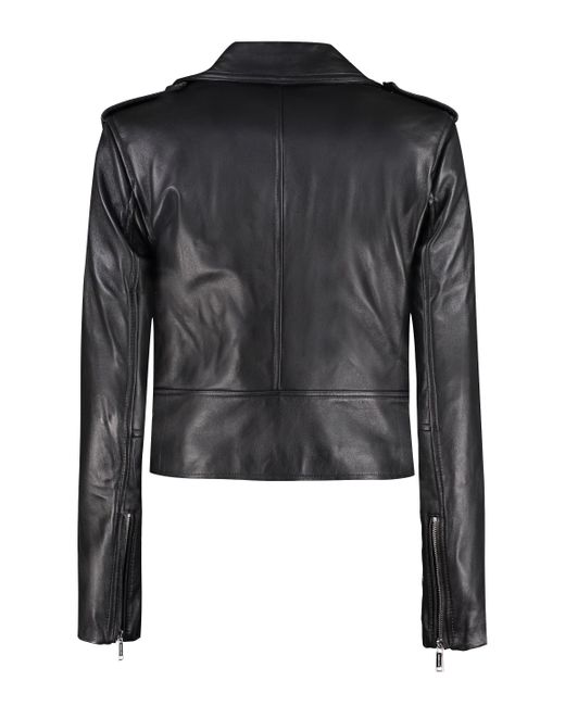 Michael kors lamb leather jacket deals
