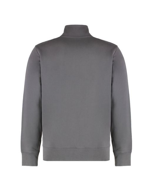 Maison Kitsuné Gray Full-Zip Sweatshirt for men