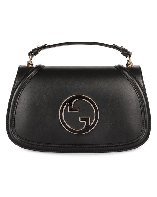 Gucci Black Medium Blondie Leather Handbag