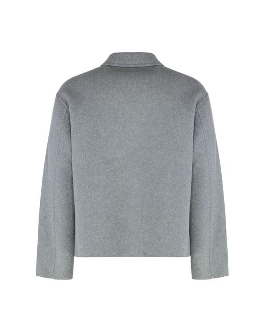Boss Gray Relaxed Fit Jacket for men