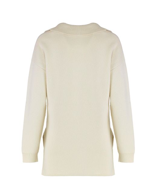 Elisabetta Franchi White Sweater