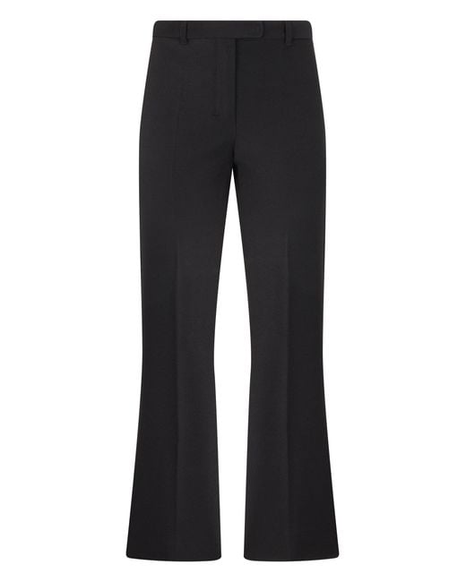 Max Mara Blue Flare Pants