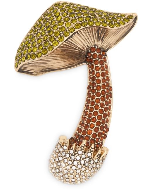 Weekend by Maxmara Metallic Mushroom-Shaped Clip