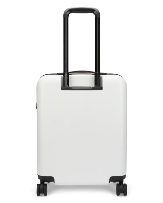 K-Way White Rigid Trolley Eudoxie