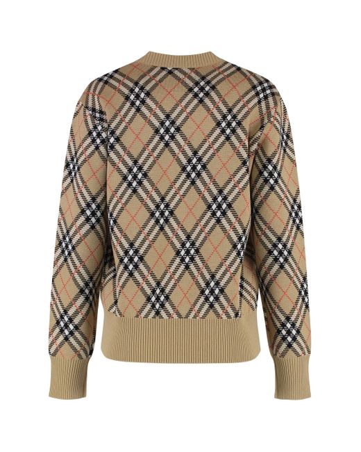 Burberry Natural Wool Blend Pullover