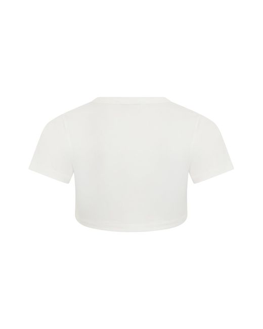 The Attico White Short T-Shirt