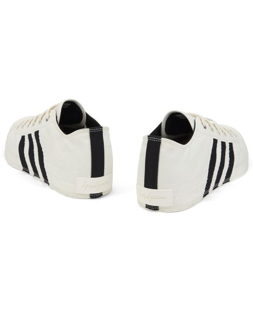 Y-3 White Nizza Fabric Sneaker for men