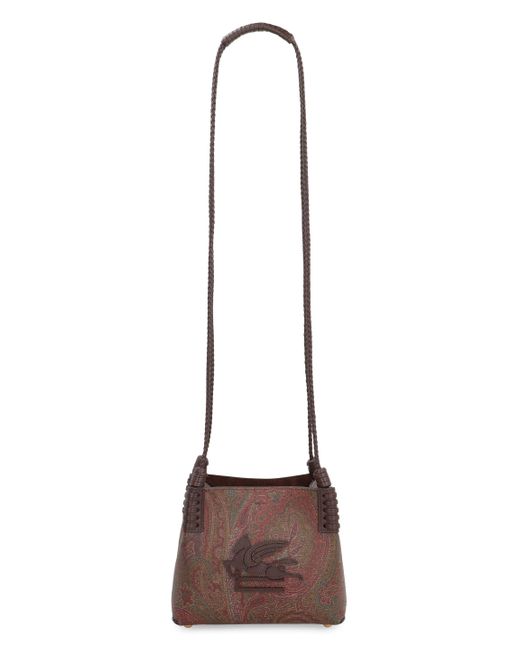 Etro Brown Libra Mini Tote Bag