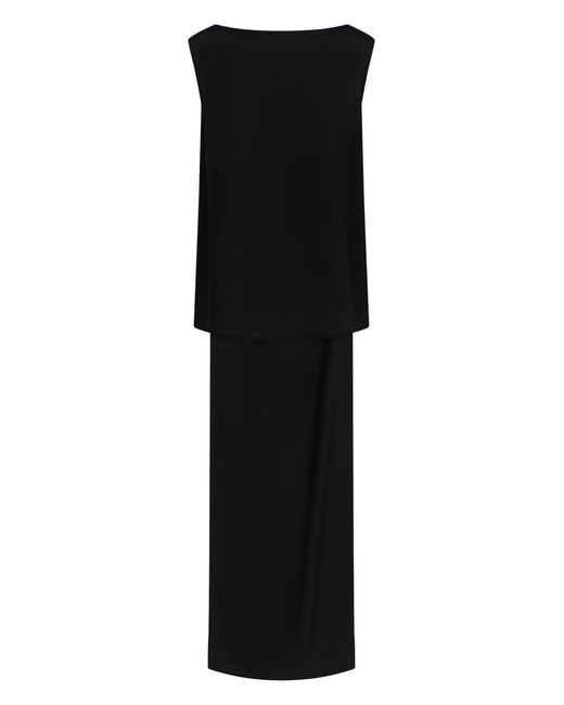 P.A.R.O.S.H. Black Silk Blouse
