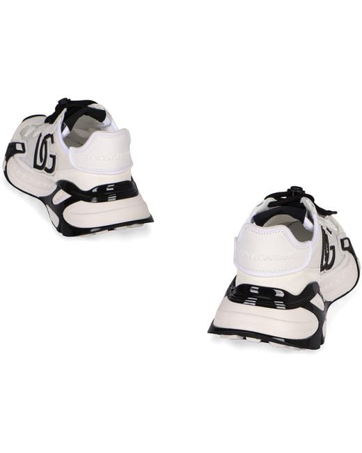 Dolce & Gabbana Black Dolce & Gabbana Day Faster Low-Top Sneakers