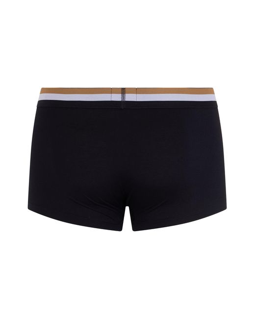 Boss Blue Cotton Intimate Boxers for men