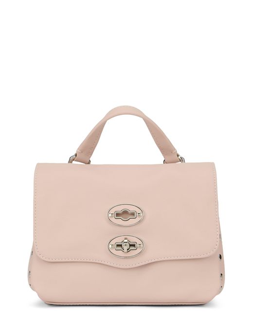 Zanellato Pink Handbag Postina Baby Saeta