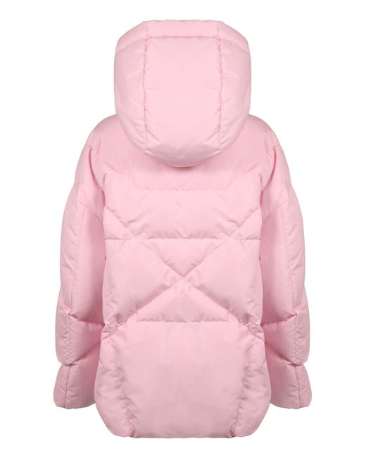 Khrisjoy Pink Iconic Short Down Jacket Milano