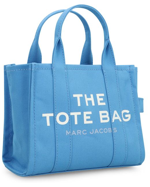 Marc Jacobs Blue The Small Tote Bag Canvas