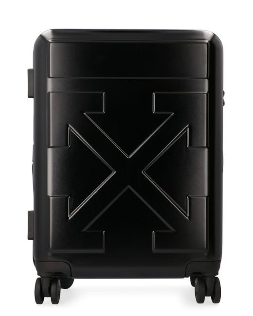 Off-White c/o Virgil Abloh Black Polycarbonate Hardshell Suitcase for men