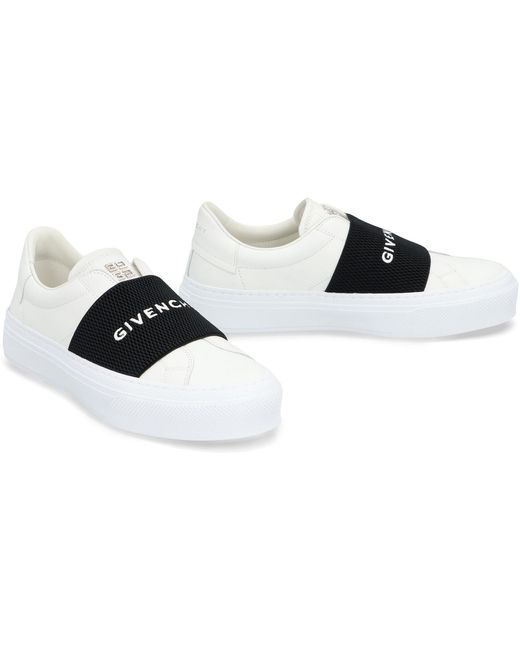 Sneakers slip-on City Sport in pelle di Givenchy in Black